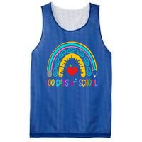 Student 100th Of School Teacher 100 Th Days Smarter Rainbow Cool Gift Mesh Reversible Basketball Jersey Tank