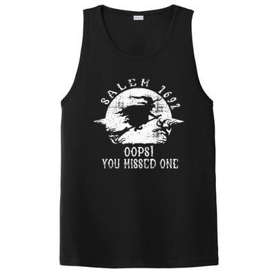 Salem 1692 Oops You Missed One Salem Witch Trials Halloween PosiCharge Competitor Tank