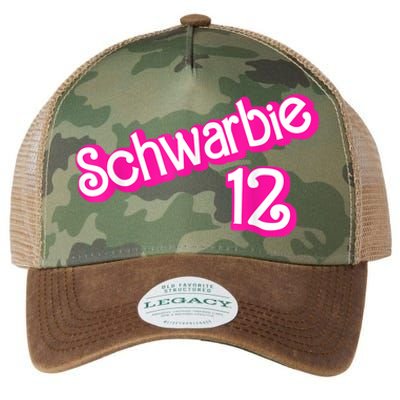 Schwarbie 12 Pink Legacy Tie Dye Trucker Hat