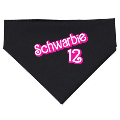 Schwarbie 12 Pink USA-Made Doggie Bandana