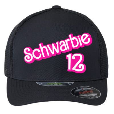 Schwarbie 12 Pink Flexfit Unipanel Trucker Cap