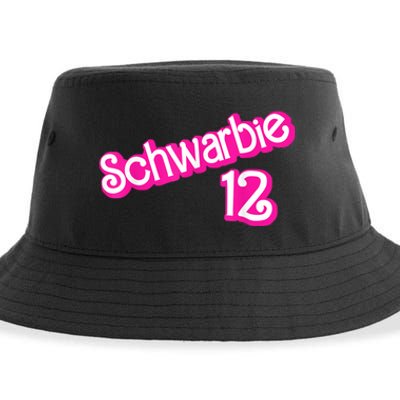 Schwarbie 12 Pink Sustainable Bucket Hat