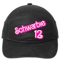 Schwarbie 12 Pink 7-Panel Snapback Hat