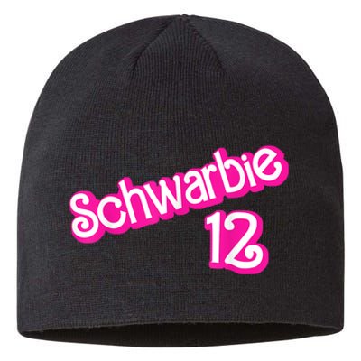 Schwarbie 12 Pink Sustainable Beanie