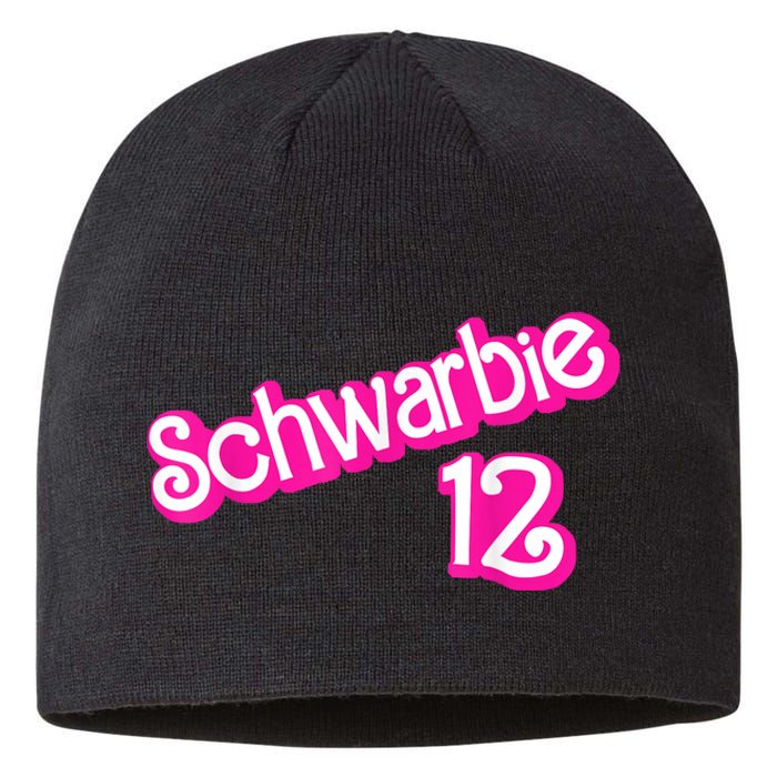 Schwarbie 12 Pink Sustainable Beanie