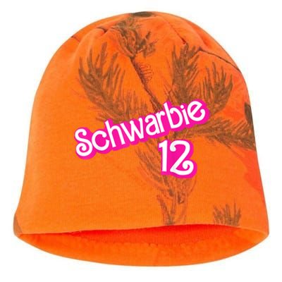 Schwarbie 12 Pink Kati - Camo Knit Beanie