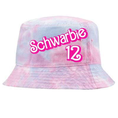 Schwarbie 12 Pink Tie-Dyed Bucket Hat