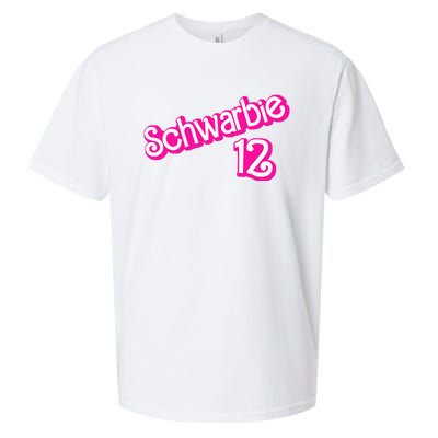 Schwarbie 12 Pink Sueded Cloud Jersey T-Shirt