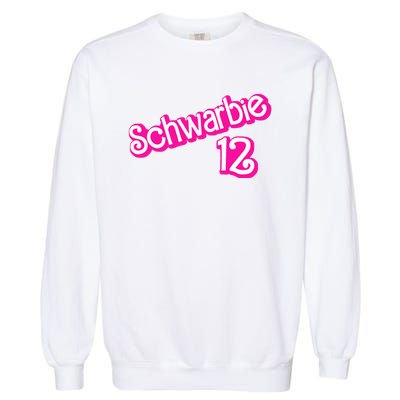 Schwarbie 12 Pink Garment-Dyed Sweatshirt