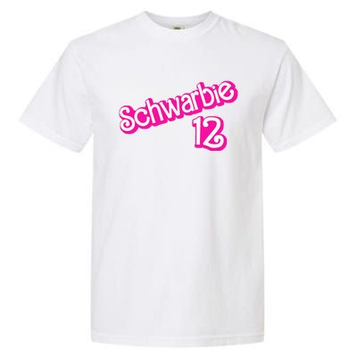 Schwarbie 12 Pink Garment-Dyed Heavyweight T-Shirt