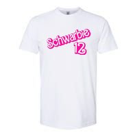 Schwarbie 12 Pink Softstyle CVC T-Shirt