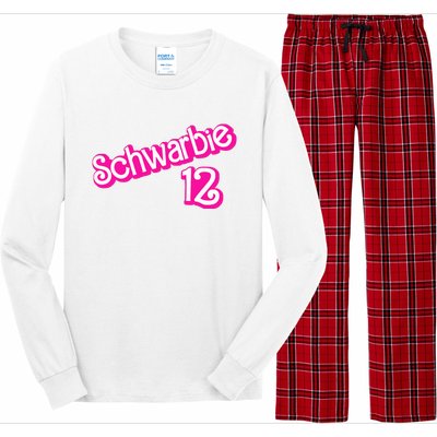 Schwarbie 12 Pink Long Sleeve Pajama Set