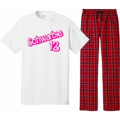 Schwarbie 12 Pink Pajama Set