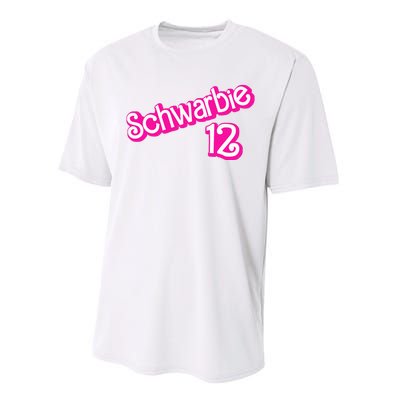 Schwarbie 12 Pink Performance Sprint T-Shirt