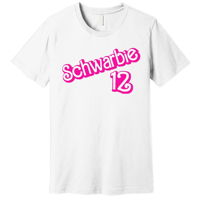 Schwarbie 12 Pink Premium T-Shirt