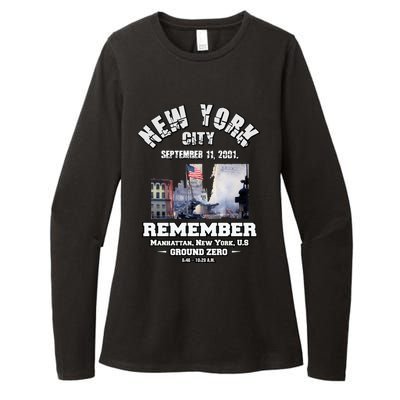 September 11 Remember TShirtSeptember 11 Remember Womens CVC Long Sleeve Shirt