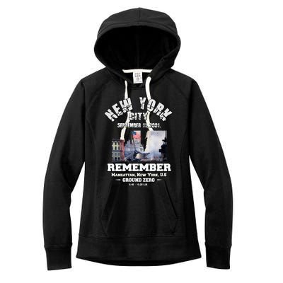 September 11 Remember TShirtSeptember 11 Remember Women's Fleece Hoodie