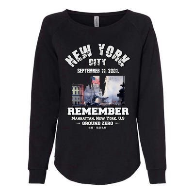 September 11 Remember TShirtSeptember 11 Remember Womens California Wash Sweatshirt