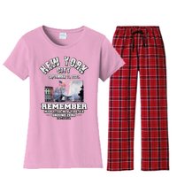 September 11 Remember TShirtSeptember 11 Remember Women's Flannel Pajama Set