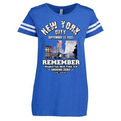 September 11 Remember TShirtSeptember 11 Remember Enza Ladies Jersey Football T-Shirt