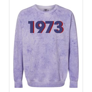 SNL 1973 Roe V Wade Colorblast Crewneck Sweatshirt