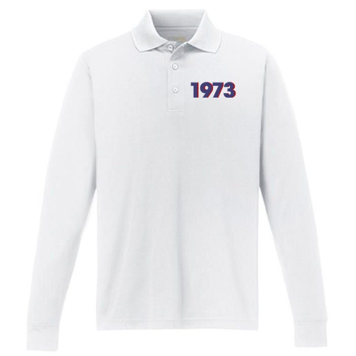 SNL 1973 Roe V Wade Performance Long Sleeve Polo