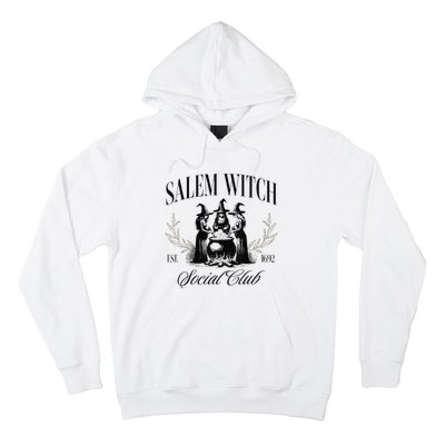 Salem 1692 Social Club Witch Halloween Witchy Women Hoodie