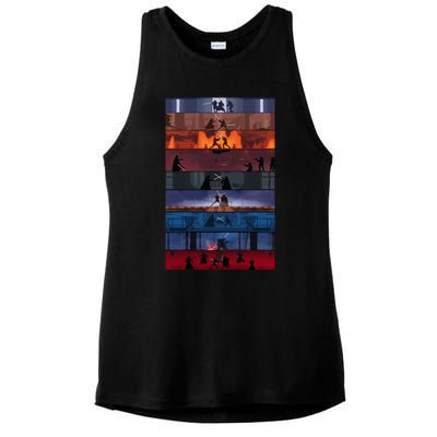 Sw 18 Ladies PosiCharge Tri-Blend Wicking Tank