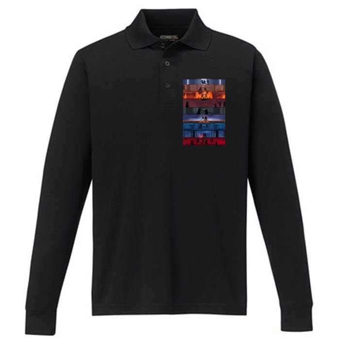 Sw 18 Performance Long Sleeve Polo