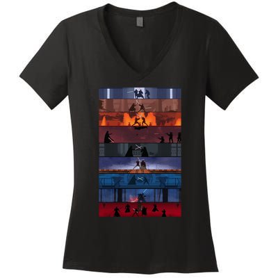 Sw 18 Women's V-Neck T-Shirt