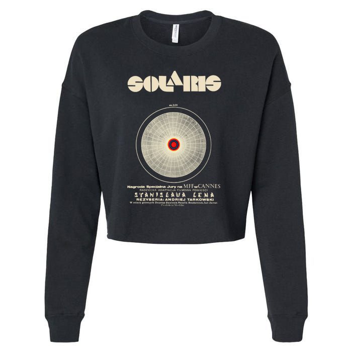 Solaris 1972 Soviet Vintage Cropped Pullover Crew