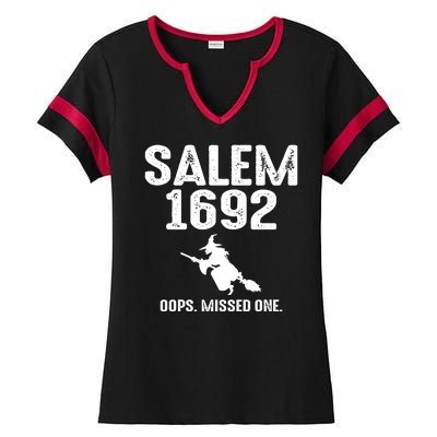 Salem 1692 Ladies Halftime Notch Neck Tee