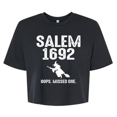 Salem 1692 Bella+Canvas Jersey Crop Tee