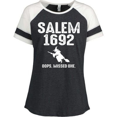 Salem 1692 Enza Ladies Jersey Colorblock Tee