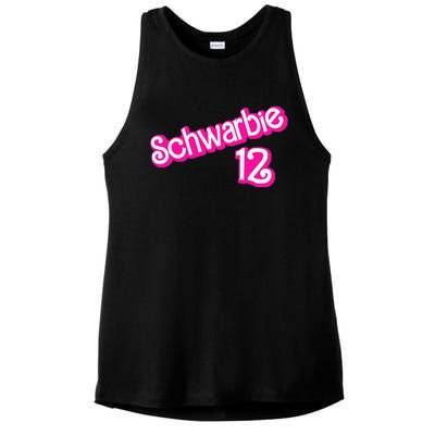 Schwarbie 12 Ladies PosiCharge Tri-Blend Wicking Tank