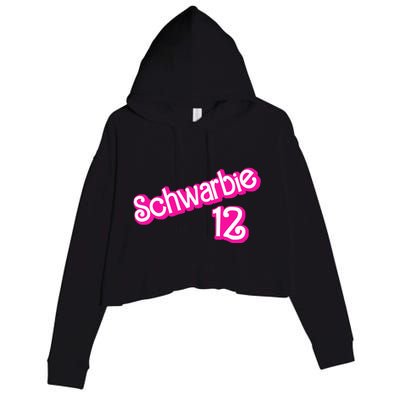 Schwarbie 12 Crop Fleece Hoodie