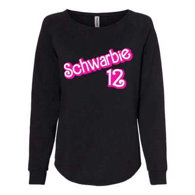 Schwarbie 12 Womens California Wash Sweatshirt