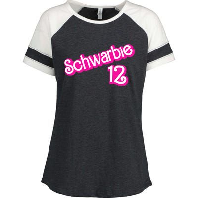 Schwarbie 12 Enza Ladies Jersey Colorblock Tee