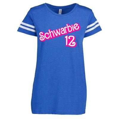 Schwarbie 12 Enza Ladies Jersey Football T-Shirt