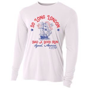 Ship 1776 So Long London Had A Good Run America 1776 Cooling Performance Long Sleeve Crew