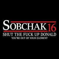 Sobchak 16 Shut The Fuck Up Donald YouRe Out Of Your Element Drawstring Bag