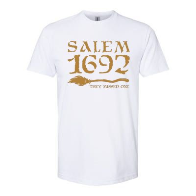 Salem 1692 They Missed One Witch Halloween Softstyle CVC T-Shirt