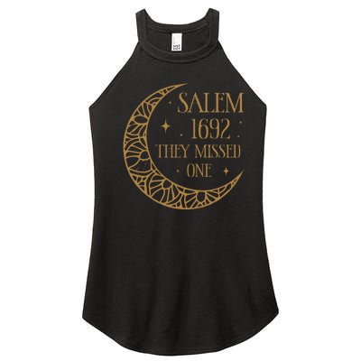 Salem 1692 They Missed One Women’s Perfect Tri Rocker Tank