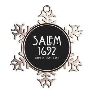 Salem 1692 They Missed One Metallic Star Ornament