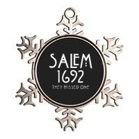 Salem 1692 They Missed One Metallic Star Ornament