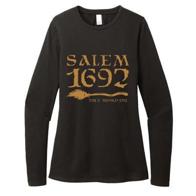 Salem 1692 They Missed One Witch Halloween Womens CVC Long Sleeve Shirt