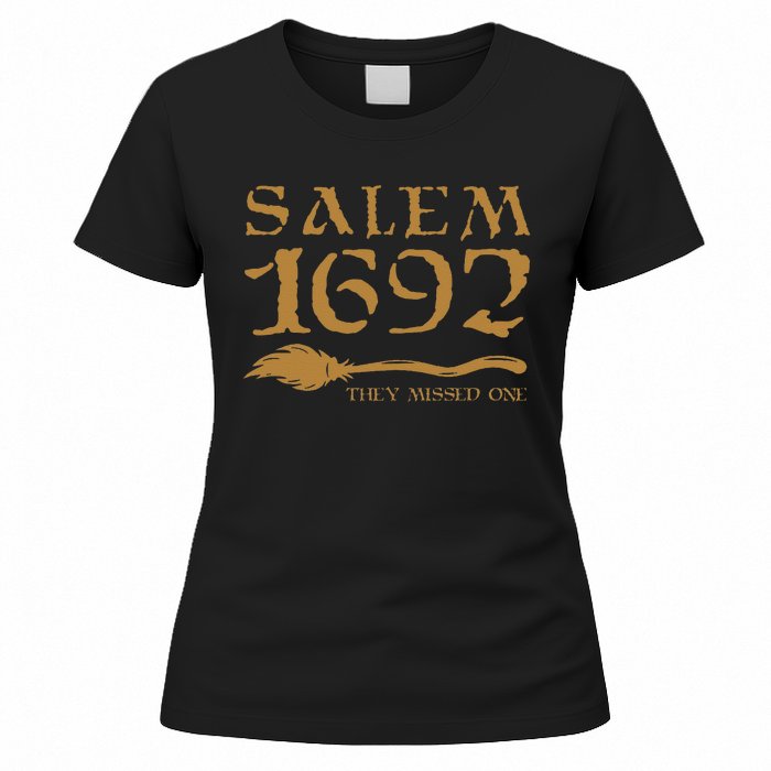 Salem 1692 They Missed One Witch Halloween Women's T-Shirt