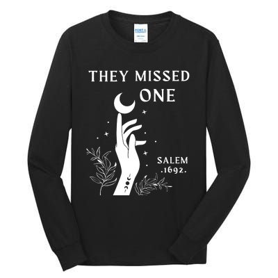 Salem 1692 They Missed One Halloween Tall Long Sleeve T-Shirt