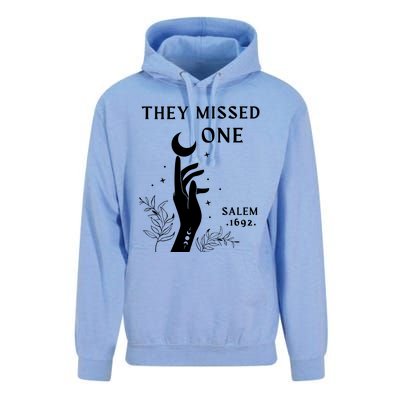 Salem 1692 They Missed One Halloween Unisex Surf Hoodie