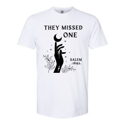 Salem 1692 They Missed One Halloween Softstyle® CVC T-Shirt